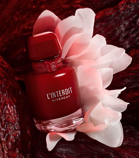 givenchy l'interdit rouge marionnaud|givenchy rouge interdit notes.